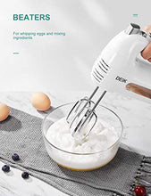 Carica l'immagine nel visualizzatore di Gallery, Deik HM9105 Sbattitore, Sbattitore Elettrico per Dolci A 6 Velocità con...