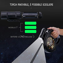 Carica l'immagine nel visualizzatore di Gallery, SPLAKS Guinzaglio per Cani, Cani Retrattile 8M con Luce e... - Ilgrandebazar