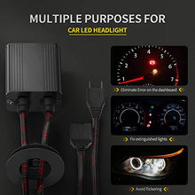 Carica l'immagine nel visualizzatore di Gallery, Lampadine Decoder per H7 LED Cancellare Errore Avviso