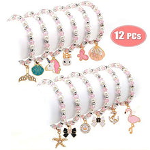 Carica l'immagine nel visualizzatore di Gallery, Tacobear 12 Pezzi Braccialetti Bambina Ragazza Bracciale Amicizia 1-strato - Ilgrandebazar