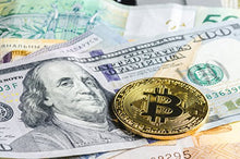 Carica l'immagine nel visualizzatore di Gallery, 1x Moneta Bitcoin con placcatura in Oro 24 carati | Vero Pezzo da Collezione... - Ilgrandebazar