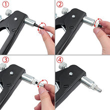 Carica l'immagine nel visualizzatore di Gallery, ESYNiC Kit Rivettatrice Professionale con 86pz Rivetti Blu Con M3-m8 - Ilgrandebazar