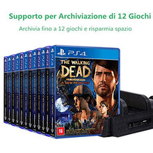 Carica l'immagine nel visualizzatore di Gallery, PS4 Pro/ Slim/ Supporto Verticale con 3 Ventole 2 Stazioni di...