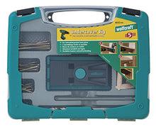 Carica l'immagine nel visualizzatore di Gallery, Wolfcraft 4642000 - Set "Undercover Jig" per fissaggio con viti, Nero/Verde