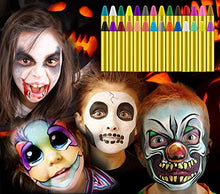 Carica l'immagine nel visualizzatore di Gallery, JamBer 28 Colori Face Paint, pastelli matite da Trucco sicure e 28colore - Ilgrandebazar