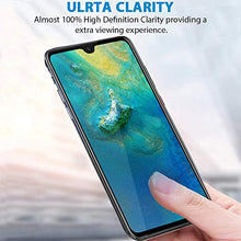 Carica l'immagine nel visualizzatore di Gallery, Ferilinso Vetro Temperato per Huawei Mate 20,[2pack] [Copertura Nero-2 pcs