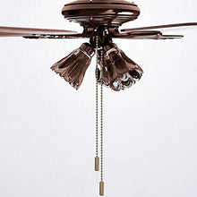 Carica l'immagine nel visualizzatore di Gallery, Shappy 2 Pezzi Bronzo Catena in Rilievo Estensione con Connectore per...