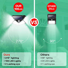 Carica l'immagine nel visualizzatore di Gallery, Luce Solare LED Esterno, Kilponen [2200mAh Risparmio Energetico Super... - Ilgrandebazar