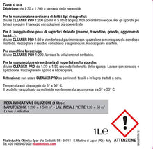 Carica l'immagine nel visualizzatore di Gallery, CLEANER PRO, Detergente per Pavimenti Concentrato a pH Neutro Ideale per... - Ilgrandebazar