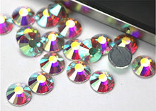 Carica l'immagine nel visualizzatore di Gallery, Jollin - strass da incollare con base piatta, SS20 1440pcs, Hotfix Crystal Ab - Ilgrandebazar