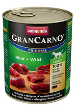 Carica l'immagine nel visualizzatore di Gallery, Animonda Gran Carno - Cibo per Cani, Mix 2, 6 x 800 g 6 x 800 g - Ilgrandebazar