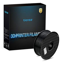 Carica l'immagine nel visualizzatore di Gallery, TIANSE PLA Nero filamento stampante 3d, 1,75 mm, precisione dimensionale - Ilgrandebazar