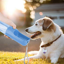 Carica l'immagine nel visualizzatore di Gallery, Lauva Bottiglia d'acqua Portatile per Cani , D'acqua Senza BPA Blu