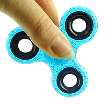 Carica l'immagine nel visualizzatore di Gallery, TOYLAND Spinner di Fidget Mano Glitter - Sollievo Stress e ansia Turchese - Ilgrandebazar