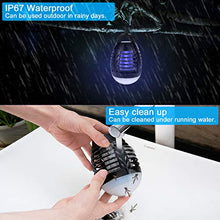 Carica l'immagine nel visualizzatore di Gallery, yipin Lampada Antizanzara Elettrica per Esterno&amp;Interno,2-in-1 Lampada...