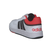 Carica l'immagine nel visualizzatore di Gallery, adidas Hoops Shoes, Sneaker Unisex - Bambini e ragazzi, Ftwr White Core Black Bright Red, 26.5 EU