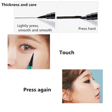 Carica l'immagine nel visualizzatore di Gallery, Eyeliner Peacock Waterproof Long Lasting Nero Liquid Eye Liner nero - Ilgrandebazar