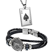 Carica l'immagine nel visualizzatore di Gallery, Aroncent Set Collana Braccialetto Serie 2 Bracciale Amicizia Carte - Ilgrandebazar