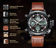 Carica l'immagine nel visualizzatore di Gallery, Orologio Uomo Orologi Militari Sport Impermeabile Cronografo LED Model 1 - Ilgrandebazar