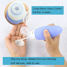 Carica l'immagine nel visualizzatore di Gallery, Comsmart Bottiglie di viaggio Set, TSA Leak Proof Approvato Viaggi accessori... - Ilgrandebazar