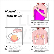 Carica l'immagine nel visualizzatore di Gallery, LUVEH - Copricapezzoli Silicone Push Up- Riutilizzabile- Fissaggio Fiore - Ilgrandebazar