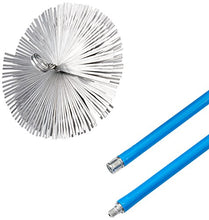 Carica l'immagine nel visualizzatore di Gallery, Vigor Blinky 40840-20 Kit Spazzacamino con 6 Canne da 140 cm, Diametro 20... - Ilgrandebazar