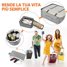 Carica l'immagine nel visualizzatore di Gallery, CISHANJIA Organizer Valigie Set di 8 Cubo Viaggio Cubi Imballaggio con...