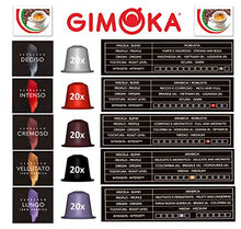 Carica l'immagine nel visualizzatore di Gallery, Gimoka Capsule Caffè Compatibili con Macchine Nespresso - 100