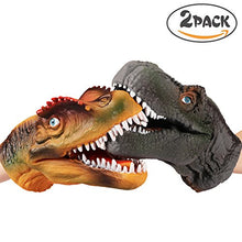 Carica l'immagine nel visualizzatore di Gallery, vamei 2pcs Velociraptor Dinosaur Puppet Mano Jurassic World Park Kids... - Ilgrandebazar