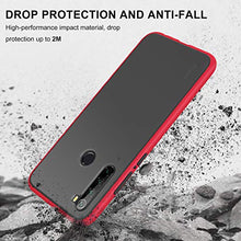 Carica l'immagine nel visualizzatore di Gallery, YATWIN Serie Antiurto, Cover Compatibile per Xiaomi Redmi Note 8, Rosso