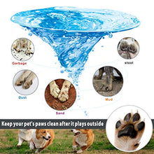 Carica l'immagine nel visualizzatore di Gallery, Idepet Pulisci Zampe Cane,Spazzola per Animali Domestici Portatile con Blu - Ilgrandebazar