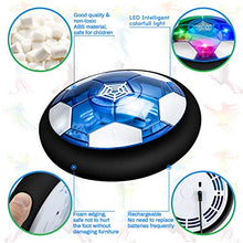 Carica l'immagine nel visualizzatore di Gallery, lenbest Hover Ball Calcio da Interno, Ricaricabile Air Sportivo...
