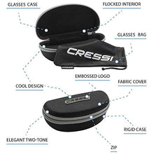 Carica l'immagine nel visualizzatore di Gallery, Cressi Ninja, Occhiali Sportivi da Sole Nero/Lenti Specchiate Silver - Ilgrandebazar