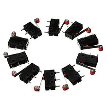 Carica l'immagine nel visualizzatore di Gallery, 10Pcs Micro Limit Switch Roller Lever 5A 125V Open Close