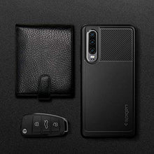 Carica l'immagine nel visualizzatore di Gallery, Spigen Rugged Armor, Cover Huawei P30, Sottile con Protezione da... - Ilgrandebazar
