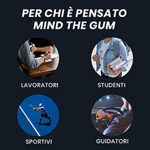 Carica l'immagine nel visualizzatore di Gallery, MIND THE GUM, Integratore con caffeina per Concentrazione ed Energia 36 Unità