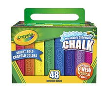 Carica l'immagine nel visualizzatore di Gallery, Crayola-48 Gessi per Esterno Lavabili, Scuola e Tempo Libero, Assortiti,... - Ilgrandebazar
