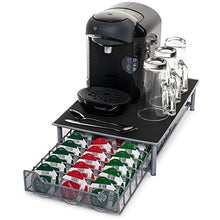 Carica l'immagine nel visualizzatore di Gallery, Contenitore per cialde di caffè Home Treats “Tassimo”, con capacità Black - Ilgrandebazar