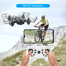 Carica l'immagine nel visualizzatore di Gallery, EACHINE E61HW Drone con Telecamera HD WiFi FPV Mini Droni per nero