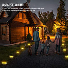 Carica l'immagine nel visualizzatore di Gallery, 4 Pezzi Lampade da Giardino Solari 8LED Luce Da - Ilgrandebazar