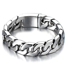Carica l'immagine nel visualizzatore di Gallery, COOLSTEELANDBEYOND Stile Maschile, Barbozzale Braccialetto, Bracciale da 01 - Ilgrandebazar