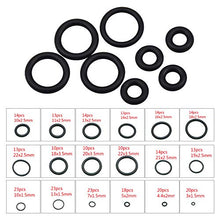 Carica l'immagine nel visualizzatore di Gallery, Set di 279 pezzi 18 misure kit assortimento O-ring in gomma,...