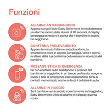 Carica l'immagine nel visualizzatore di Gallery, Steelmate Baby Bell Dispositivo Anti Abbandono Bambino per Seggiolini Auto