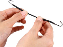 Carica l'immagine nel visualizzatore di Gallery, SOLUSTRE 12 elastici per capelli per coda di cavallo (nero) 12St Nero