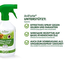 Carica l'immagine nel visualizzatore di Gallery, AniForte Spray antiacaro per polli e pollame 500ml - Contro Acari e...