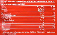 Carica l'immagine nel visualizzatore di Gallery, Prozis Oatmeal Avena Integrale, 1250 g, NutChoc - Ilgrandebazar