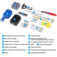 Carica l'immagine nel visualizzatore di Gallery, Dioxide 150 PCS Kit Riparazione Orologi, Attrezzi Orologiaio per Fai da... - Ilgrandebazar