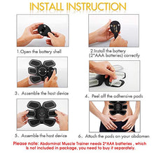 Carica l'immagine nel visualizzatore di Gallery, FISHOAKY Elettrostimolatore Muscolare Professionale, per...