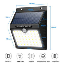 Carica l'immagine nel visualizzatore di Gallery, iPosible Luce Solare LED Esterno,【180° Super Luminoso-4 Pezzi】 46 4 Pezzi - Ilgrandebazar