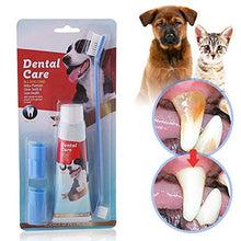 Carica l'immagine nel visualizzatore di Gallery, SEGMINISMART Dentifricio per Cani,Kit Cure odontoiatriche per...
